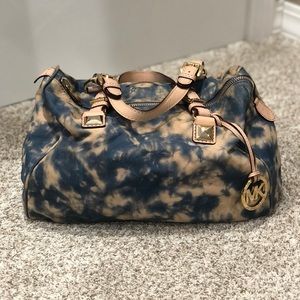 Michael Kors Grayson Tie Dye Satchel